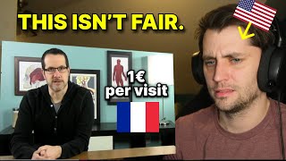 American reacts to the French Healthcare System [upl. by Nehgaem]