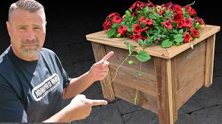 DIY Raised Planter Box  FREE PLANS [upl. by Anitak]