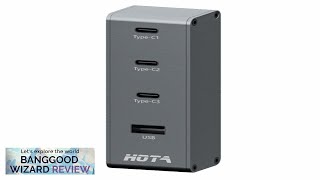 HOTA P24 248W PD Charger Interface for Computer Mobile Phone Tablets Review [upl. by Terencio481]