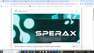 Sperax coin price update 🚨 Its only a matter of time 🚀 [upl. by Oynotna]