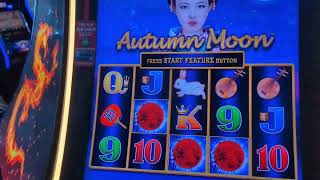 A Double Retrigger on Autumn Moon  A FUN day at Jack Thistledowns Racino [upl. by Jemma]