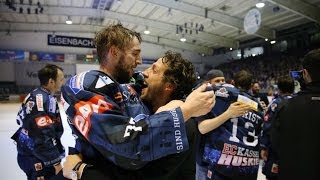 Aufstieg in die DEL 2 Kassel Huskies schlagen Wölfe Freiburg 61 [upl. by Trebmer]