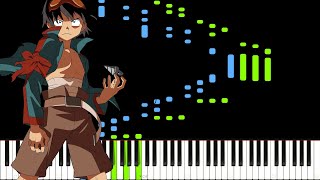 Gurren Logan OP  Sorairo Days SynthesiaPiano Tutorial  Shoko Nakagawa [upl. by Selimah203]