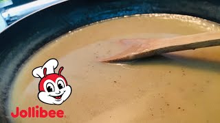 HOW TO COOK GRAVY ALA JOLLIBEE  Gravy Recipe [upl. by Lekram]