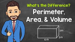 Perimeter Area and Volume Explained  Math with Mr J [upl. by Olette]