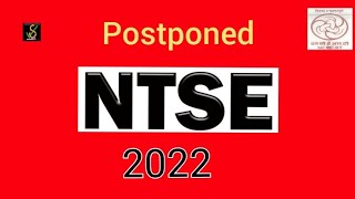 Ntse 2022 Postponed [upl. by Maddi420]