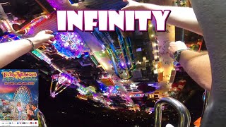 INFINITY OnRide night  Foire aux manèges de Lille été 2023 [upl. by Esenej]