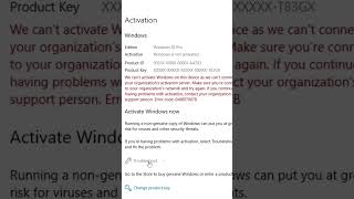 How to activate windows for free  activate windows for freesolve windows activation  shorts [upl. by Donavon]