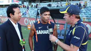 JAN 14th Umesh Yadav post match [upl. by Cosma288]