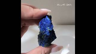 Moonpath Stones  AZ18 Azurite Malachite Anhui China [upl. by Benildis]