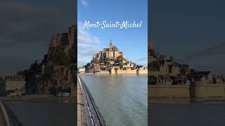 Mont SaintMichel Normandie 🇫🇷 FRANCE montsaintmichel [upl. by Amekahs]