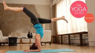 Inversion Flow Routine  Advanced Yoga With Tara Stiles [upl. by Annocahs963]