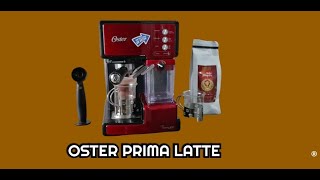 DETALLES Y USO TU CAFETERA CAPUCHINERA OSTER PRIMA LATTE [upl. by Charlie]