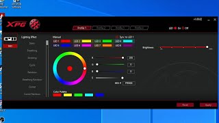 Rgb xpg software download instalação e efeitos rgb [upl. by Hamrnand]