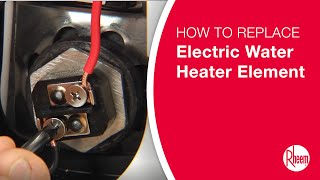 How to Replace an Electric Water Heater Element [upl. by Azaria]