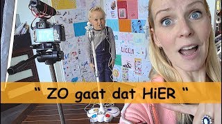 ACHTER DE SCHERMEN  Bellinga Family Vlog 791 [upl. by Noirb69]