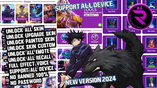 NEW APK UNLOCK ALL SKIN MLBB 2024 PATCH TERBARU SCRIPT SKIN ML NO BANNED WORK 100 [upl. by Merari638]