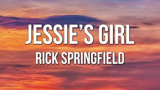 Rick Springfield  Jessies Girl Lyrics [upl. by Bergman]