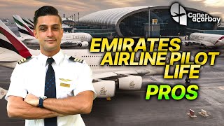 Emirates Airline Pilot Life Pros [upl. by Holli634]