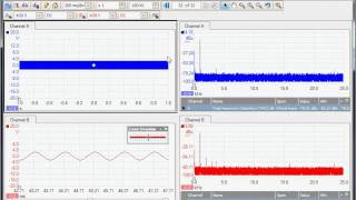 How to use an oscilloscope to measure distortion in a stereo amplifier [upl. by Chavey]