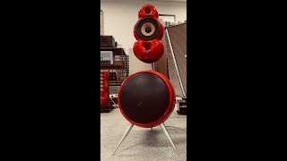 Scandyna Blueroom Megapod loudspeakers [upl. by Esirahs]