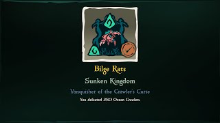 Sea Of Thieves  Commendations  Vanquisher Of The Crawlers Curse [upl. by Madanhoj]