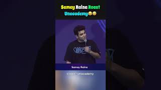 Samay Raina Roast Unacademy😅😂 shortsfeed samayraina unacademy roast [upl. by Kresic]