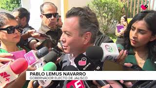 El Gobernador electo de Jalisco anunció programa de reemplacamiento [upl. by Eanrahc]