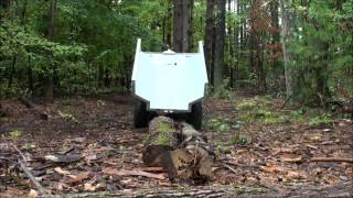 Custom ATV Trailer with hyd dump part 2 [upl. by Sesilu]