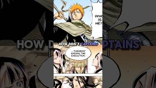 How didnt Captains recognize Ichigos Getsuga Tensho bleach bleachanime anime [upl. by Amalbergas]