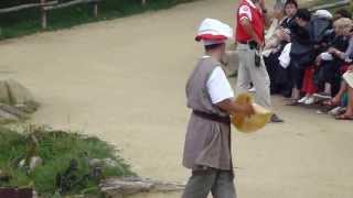 AvantSpectacle Les Chevaliers de la Table Ronde  Puy du Fou 2013 [upl. by Kcinom]