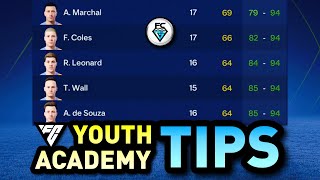 FC 24 YOUTH ACADEMY TIPS [upl. by Aicnilav]