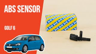 How to replace the ABS sensor Golf mk6 🚗 [upl. by Gwyneth]