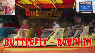 Offride Butterfly Rups Dauphin Kermis Kerkrade 2017  YouTube [upl. by Hallutama182]