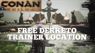 HOW TO LEARN DERKETO RELIGION FOR FREE IN CONAN EXILES [upl. by Teilo]