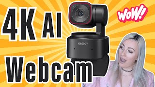 OBSBOT Tiny 2 Lite 4K Webcam for PC AI Tracking PTZ Streaming Camera Gesture Control [upl. by Yentruoc445]