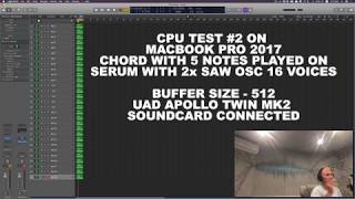 MacBook Pro 2018 i9 vs MacBook Pro 2017 i7 COMPARISON FOR SOUND AND MUSIC PRODUCERS [upl. by Ellord]