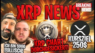 💥 XRP Ripple NEWS 💥 Kursziel 250 und Durchgesickerte Charts enthüllen bullisches Potenzial [upl. by Lynnette]