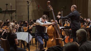 Serge Koussevitzky  Double Bass Concerto  MARC ANDRÉ Junge Philharmonie Zentralschweiz [upl. by Ruhl742]