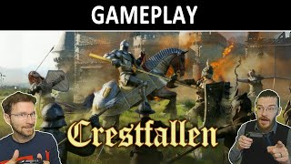 Crestfallen Medieval Survival  GAMEPLAY [upl. by Gleich931]