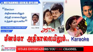 Innisai paadi varum song karaoke HQ with lyrics  thullathamanamumthullum unnikrishnan vijayhits [upl. by Daughtry]