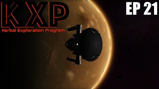 Duna Descent  KXP episode 21  kerbalspaceprogram KSP playthrough [upl. by Lezley]