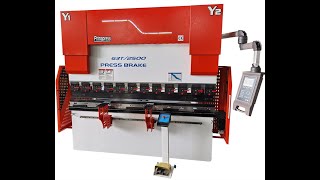 ESA S630 cnc Electro hydraulic servo press brake bending machine 80ton 2500mm [upl. by Ahserkal]