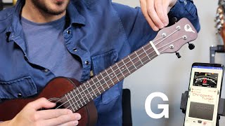 How to tune a UKULELE for total beginners [upl. by Bailie356]