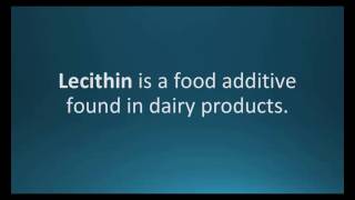 How to pronounce lecithin Pharmcabulary for Memorizing Pharmacology Flashcard [upl. by Adlesirk]