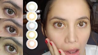 NEW OLens Eyelighter Glowy Contacts Review  I AM SHOOK [upl. by Dene928]