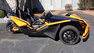 2019 Polaris Slingshot SLR stock exhaust [upl. by Nyladnor140]