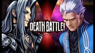 Sephiroth VS Vergil Final Fantasy VS Devil May Cry  DEATH BATTLE hype trailer [upl. by Grose]