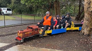 Mooroolbark miniature railway 241124 [upl. by Olpe]