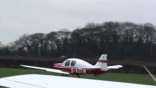 Beagle Pup taking off from netherthorpe [upl. by Crosse]